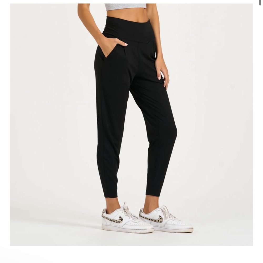 Vuori Black Track Pants